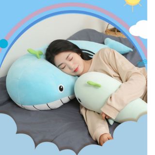 🐳หมอนปลาวาฬน่ารักนุ่มมาก Cute whale pillow