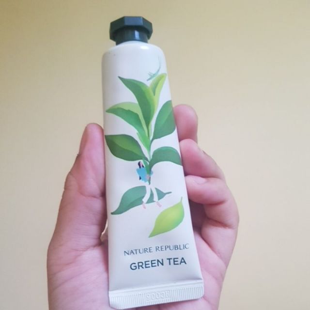 ครีมาทามือ/Hand Cream Nature Republic สูตรGreen Tea