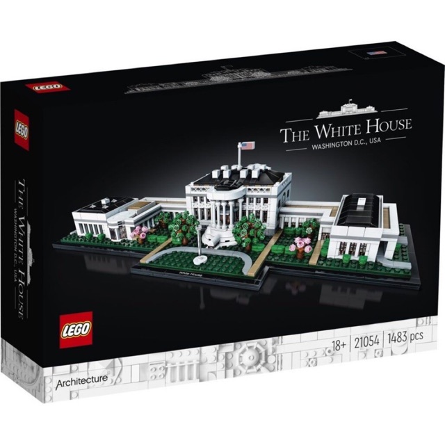 Lego Architecture 21054 White house พร้อมส่ง~