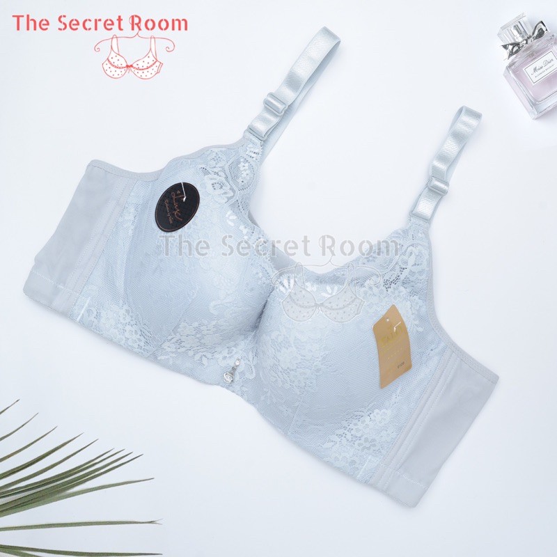 TALLY BRA BH 9109 พร้อมชุดชั้นใน I THIN FOAM I CUP พร้อมตะขอ 6 อัน | ขนาด 36 - 42 | FAT COVER BRA