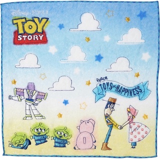 พร้อมส่ง ผ้าเช็ดหน้าลาย Toy Story ลิขสิทธ์แท้จากญี่ปุ่น🇯🇵