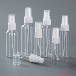 ขวดใส่สเปรย์พกพา  ขวดสเปรย์ สีใส  ขวดสเปรย์น้ำหอม มี ขนาด 30 50 100 มล  Transparent spray bottle