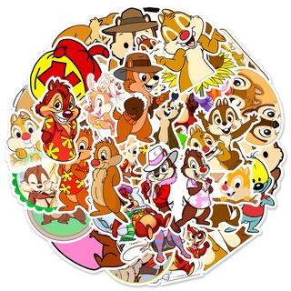 ✨พร้อมส่ง✨Chip and Dale Chip n Dale ชิปกับเดล sticker สติกเกอร์ กันน้ำ รูปแบบที่แตกต่างกัน Disney mickey