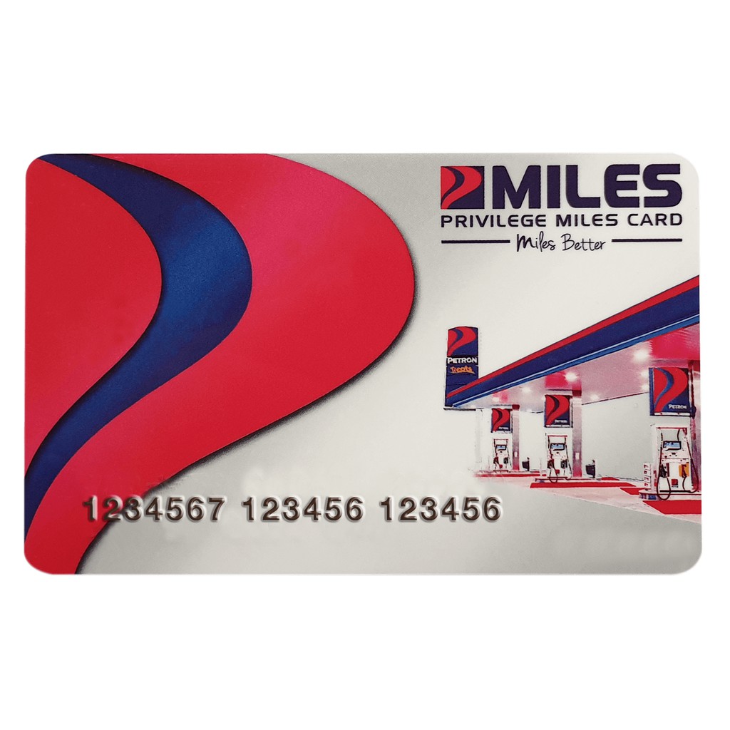 MILES PETRON CARD VALUE RM200 MEMBER POINT CARD 13600 POINT INSIDE FUEL VOUCHERS