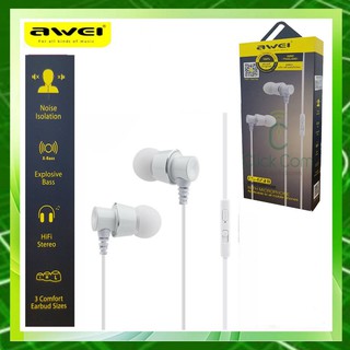 Awei ES65Hi Heavy Bass Earphone Headset With Microphone