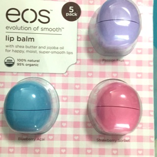 ลิปมัน eos ของแท้ 💯หิ้วเองจากอเมริกา ส่งฟรี!