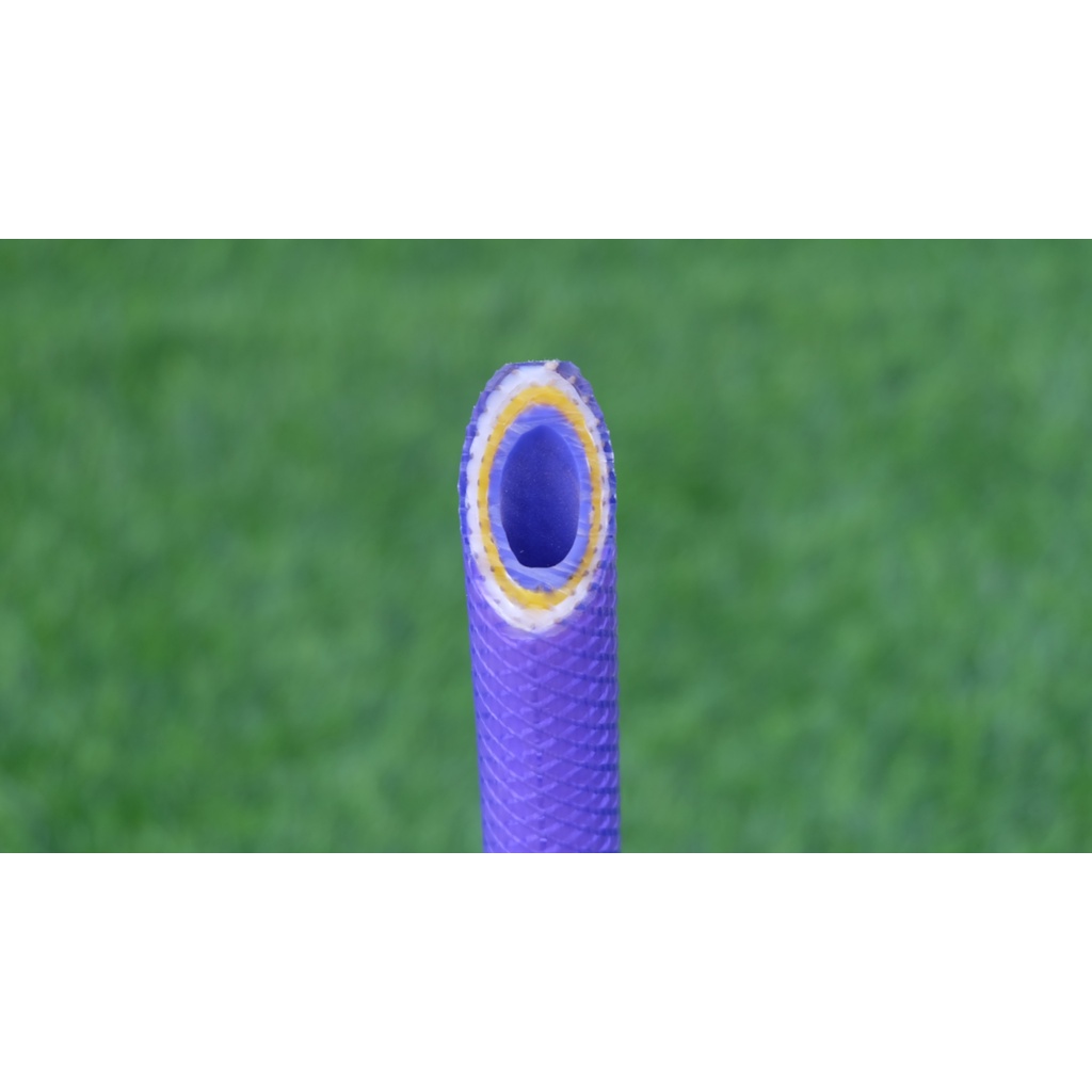 สายพ่นยา 7ชั้น 50เมตร LEON [มีฟรียอย ลดปัญหาสายพันกัน] ทนแรงดัน300บาร์ มีข้อต่อหัวท้ายพร้อมใช้งาน สายพ่นสาร สายฉีดยา - รูปที่ 3