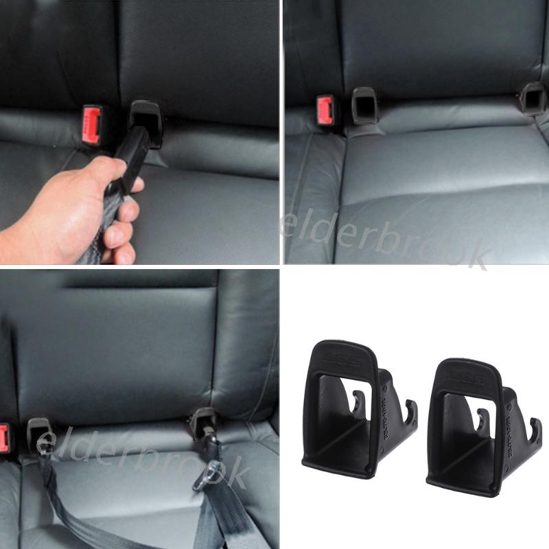 Edbx อุปกรณ์เชื่อมต่อสายเข็มขัดนิรภัย Isofix สําหรับรถยนต์ 1 คู่
