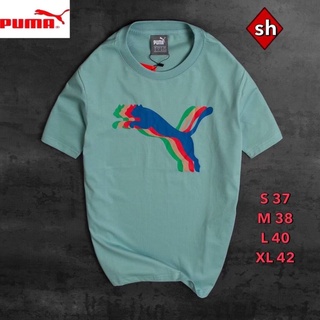 puma เสื้อยืดแขนสั้น