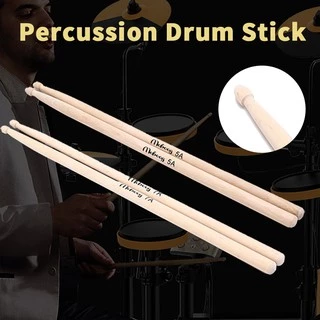(1คู่)ไม้กลอง 5A​/7A ไม้ตีกลองม้ซ้อม Wood Drum Sticks กลองพาเหรด