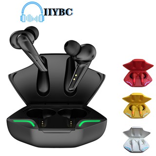 IIYBC TWS-G11 Earphone หูฟังเกมมิ่ง หูฟังเล่นเกมส์ Stereo Gaming Headset หูฟังกล่องชาร์จไร้สาย 9D หูฟังสเตอริโอกีฬาหูฟังพร้อมหูฟังเล่นเกม บลูทูธไร้สาย