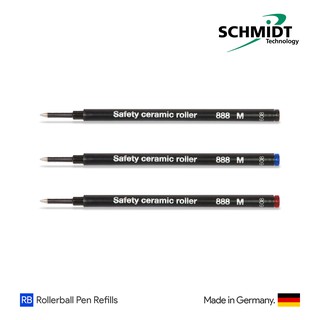 Schmidt 888 Ceramic Rollerball Euro Format Refill (1 pc.) - ไส้ปากกาโรลเลอร์บอลล์ชมิดท์ ขนาดมาตรฐานยูโร (1 ไส้)