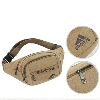 Uyoungit กระเป๋าคาดเอว คาดอก ผ้าแคนวาส Sports B-397