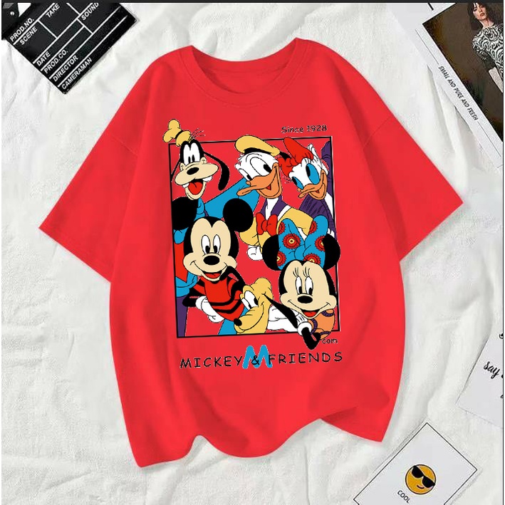 เสื้อทีเชิร์ตเสื้อยืดคอกลมแฟชั่นSport+การ์ตูนน่ารัก ⚡️ พร้อมส่ง⚡️T-248