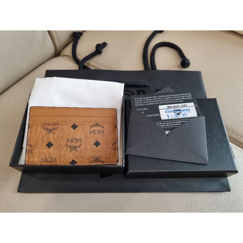 MCM card holder wallet