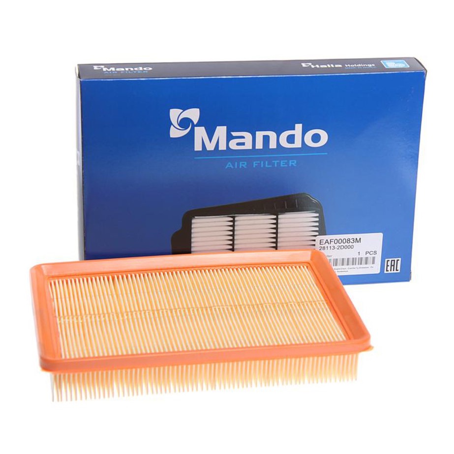 AIR CLEANER FILTER (MANDO+ MADE IN KOREA) HYUNDAI ELANTRA XD 1.8 > 28113-2D000-MD