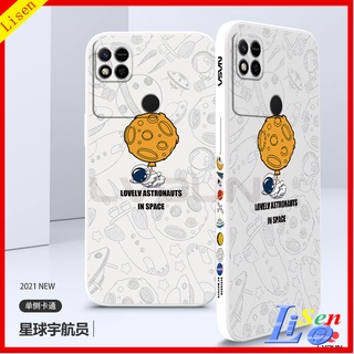 เคส Redmi 10C เคส Redmi 9C เคส Redmi 10A Note11 Note11Pro 9 9A 9T 8 Note9 Note9Pro Note9S Note 8 Pro Note 7 นักบินอวกาศ นักบินอวกาศ เคสมือถือคู่การ์ตูน DY