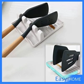 ที่ใส่พลาสติก อเนกประสงค์ ที่วางช้อนซุป ที่ครอบหม้อ Kitchen shelf