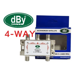 dBy Splitter 4-WAY รุ่น 4204-AP