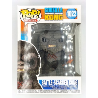 Funko Pop Godzilla VS Kong - Battle-Scarred Kong #1022 (กล่องมีตำหนินิดหน่อย)