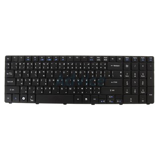 Keyboard ACER 5560G (Black) SkyHorse (สกรีนไทย-อังกฤษ) อะไหล่คีย์บอร์ดแล็ปท็อป ประกัน 6M