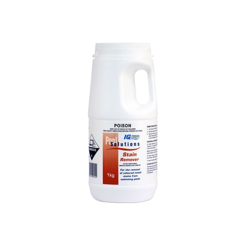 สเตน รีมูเวอร์(Stain Remover 1kg) เคมีดูแลสระว่ายน้ำ