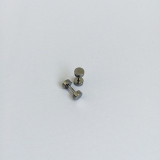 จิวสแตนเลสแท้ก้าน 1.2 mm แป้น 5 mm