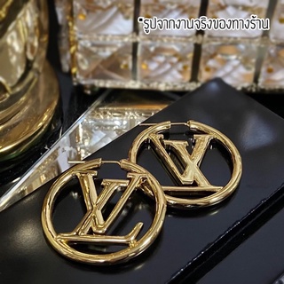 ต่างหู ห่วง Lv งาน+พร้อมกล่อง