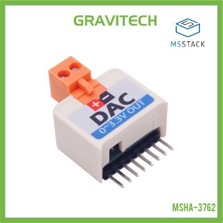 [Gravitechthai]M5StickC DAC HAT MCP4725 - U068