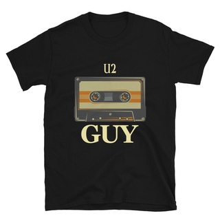 tshirtเสื้อยืดคอกลมฤดูร้อนเสื้อยืด ลายวงดนตรี U2 80S 90S สไตล์วินเทจSto4XL