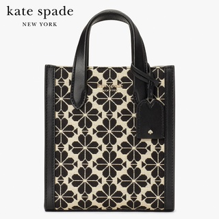 KATE SPADE NEW YORK SPADE FLOWER JACQUARD MAHATTAN MINI TOTE K7690 กระเป๋าสะพาย / กระเป๋าถือ