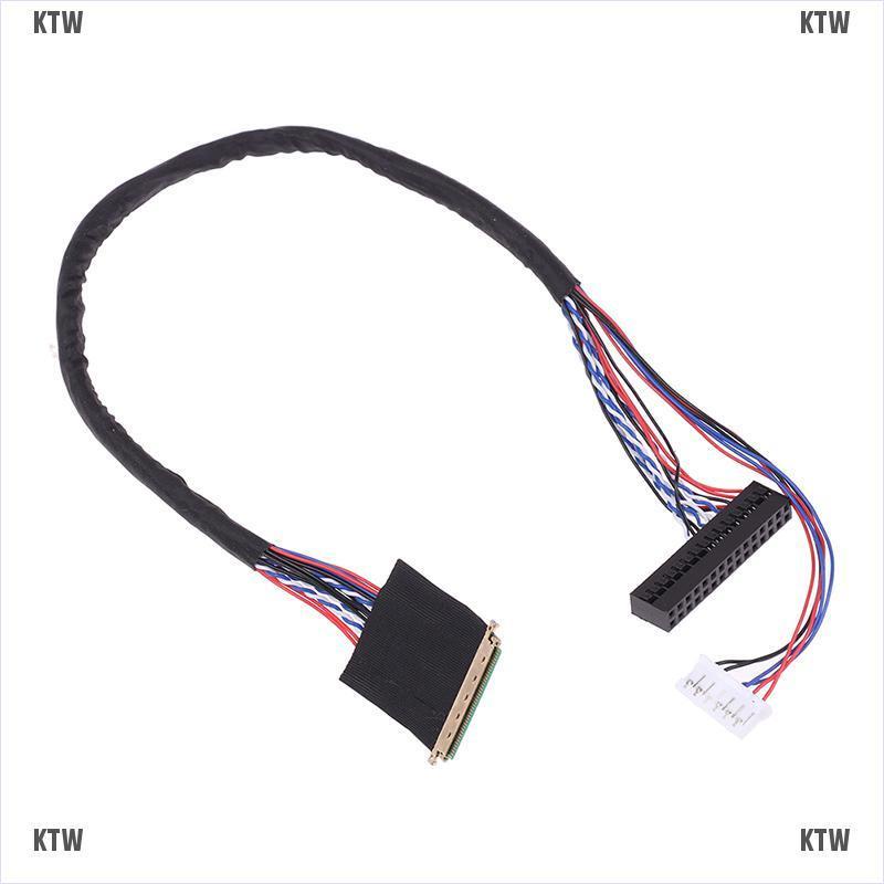 สายเคเบิ้ลหน้าจอ Lvd Lvd 40 Pin 1 6 บิตสําหรับหน้าจอ Lvds 1 ชิ้น