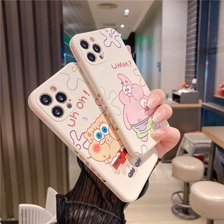 เคสซิลิโคนนิ่ม ลายสพันจ์บ็อบ สําหรับ OPPO F7 k3 F5 reno 2F 2Z 3 4 4F 4Z 5 5Z 5F 6 6Z 7Z 7 pro reno3 reno4 reno5 reno6 reno6z Reno7Z Reno2F reno4z r9s r9 f1 plus A91 A57 A39 A55 5G