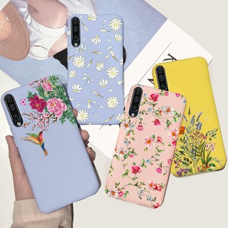 เคสโทรศัพท์มือถือซิลิโคนลายดอกไม้สําหรับ Vivo Y11 1906 Y12 Y17 Y15 Y81 Y81I Y50 Y30 V11 V11I