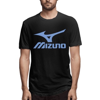 ใหม่ เสื้อยืดคอกลม ผ้าฝ้าย พิมพ์ลายโลโก้ Mizuno Earth สีดํา สไตล์คลาสสิก สําหรับของขวัญวาเลนไทน์ เสื้อยื เสื้อขาว