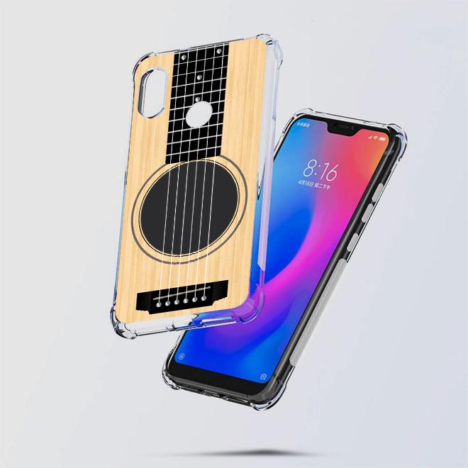 เคส สำหรับ Xiaomi Mi A2 Lite Anti-Shock Protection TPU Case [Guitar]