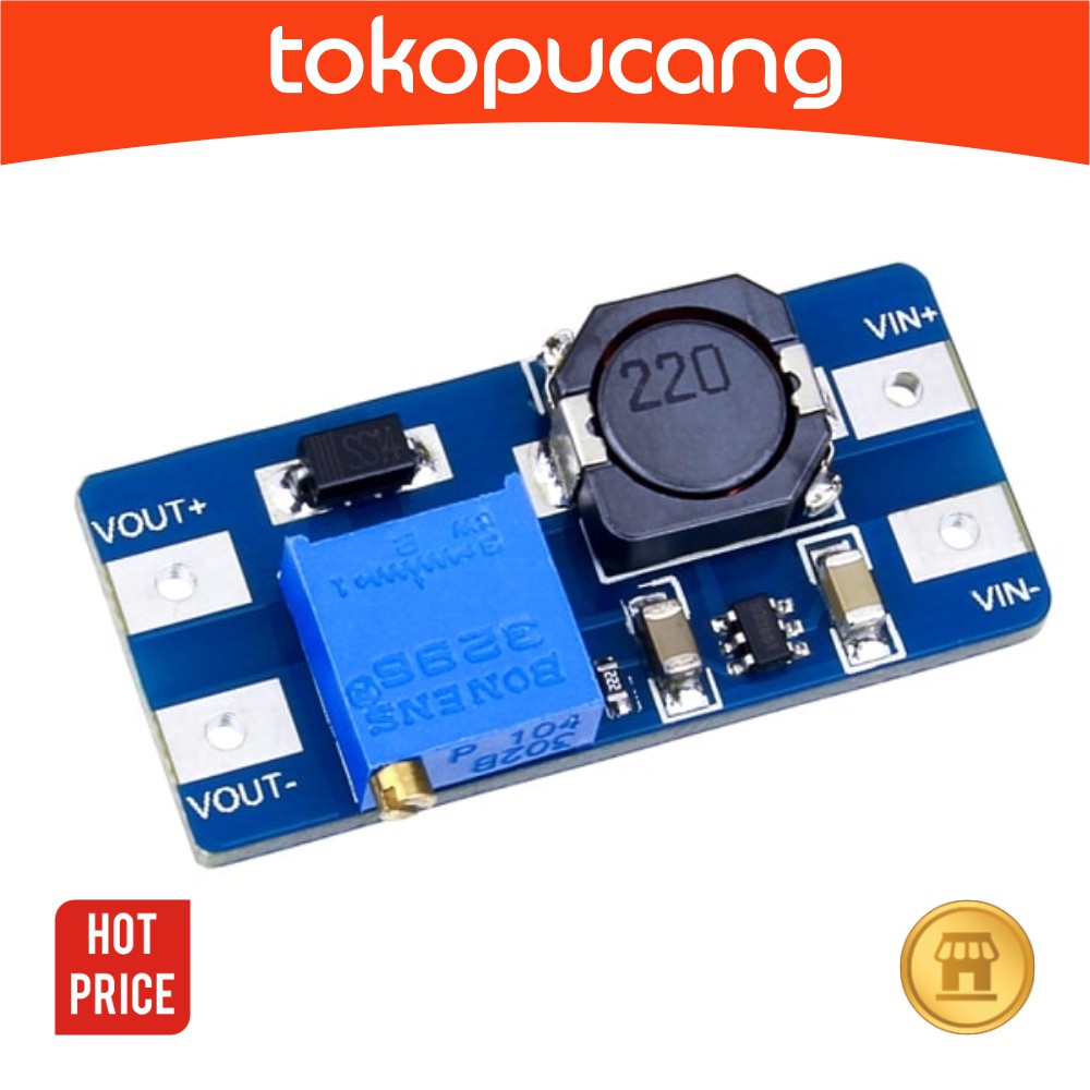 MT3608 DC Step Up Boost Converter Mini XL6009 28V 2A Booster Module