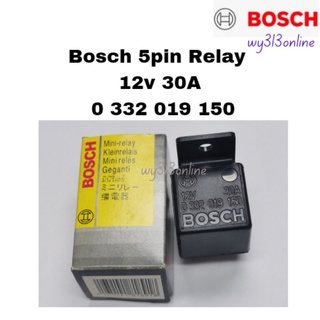 Bosch รีเลย์สตาร์ทเตอร์ 5pin 12V 30A สําหรับเครื่องปรับอากาศ 1 ชิ้น