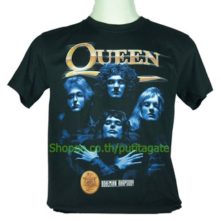 เสื้อวง Queen เสื้อไซส์ยุโรป ควีน PTA757 เสื้อวินเทจ ลายอมตะ