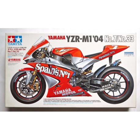 Tamiya 1/12 TA14100 YAMAHA YZR-M1'01 NO.7/NO.33