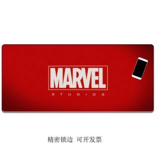 [700 * 300] Avengers Marvel แผ่นรองเมาส์ แบบหนา โอเวอร์ล็อค ลายกัปตันอเมริกา ไอรอนแมน ปรับแต่งได้