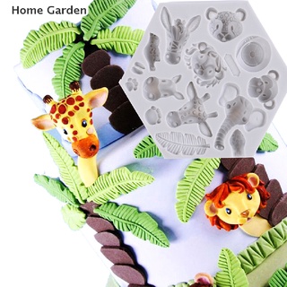 HGG Forest animal mould silicone molds woodland animals cake decorative mold tools HGG