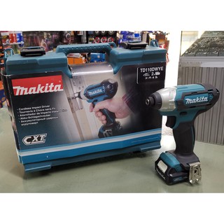 TD110DWYE ไขควงกระแทกไร้สาย​12V​ MAX​ MAKITA​