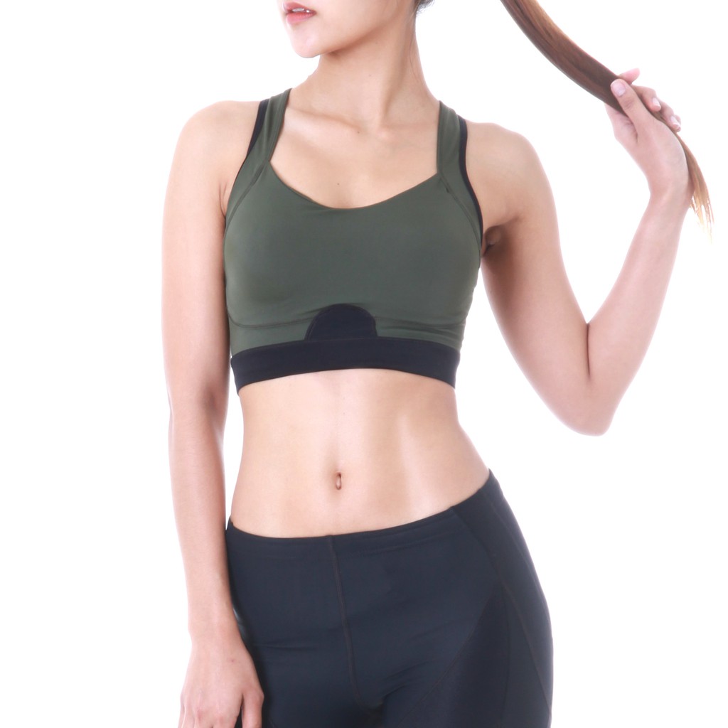 Women’s TL Move Sports Bra (สีกากี) [6003K 🟢]