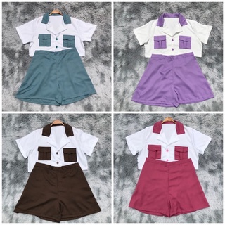 เซทสาวอวบ เสื้อผ้าสาวอวบ ชุดเซทคนอ้วน #พร้อมส่ง