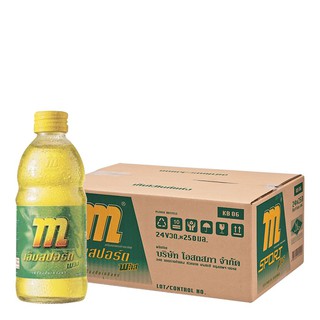 เอ็มสปอร์ต พลัส เครื่องดื่มเกลือแร่ 250 มล. x 24 (ยกลัง) M Sport Plus Mineral Drink 250 ml. X 24 (Yok Lang)