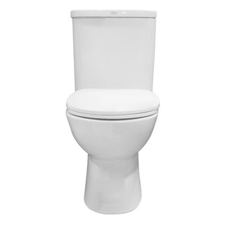 สุขภัณฑ์ 2 ชิ้น AMERICAN STANDARD 2630MB3-WT-0 3/4.2L สีขาว 2-PIECE TOILET AMERICAN STANDARD 2630MB3-WALL TILE-0 3/4.2L