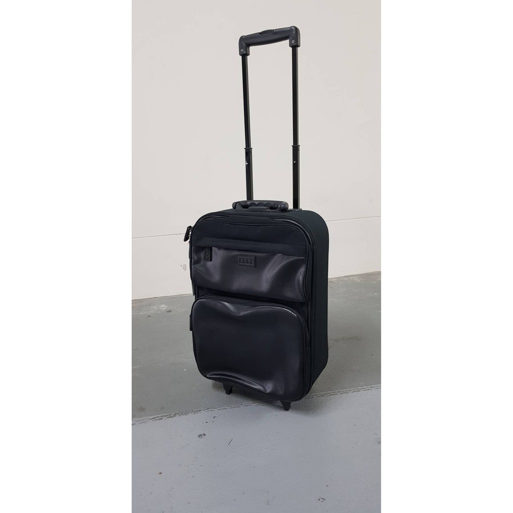 กระเป๋าเดินทางล้อลาก elle ขนาด 20 นิ้ว สีดำ