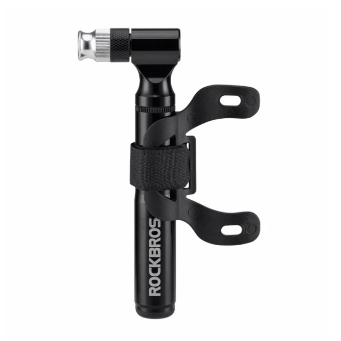 【TH Delivery】ROCKBROS เครื่องปั๊มลมจักรยาน อะลูมิเนียมอัลลอย ขนาดเล็ก 130PSI กันการสึกหรอ แบบพกพา น้ําหนักเบา สําหรับ AV FV