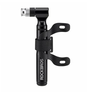 【TH Delivery】ROCKBROS เครื่องปั๊มลมจักรยาน อะลูมิเนียมอัลลอย ขนาดเล็ก 130PSI กันการสึกหรอ แบบพกพา น้ําหนักเบา สําหรับ AV FV